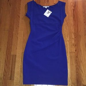Diane Von Furstenberg “Bevin” dress, Cosmic Cobalt